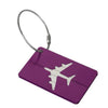 Aircraft-Grade Aluminum Luggage Tag with ID Card Slot