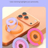 Double-Sided Magnetic Phone Ring Holder with Kickstand
