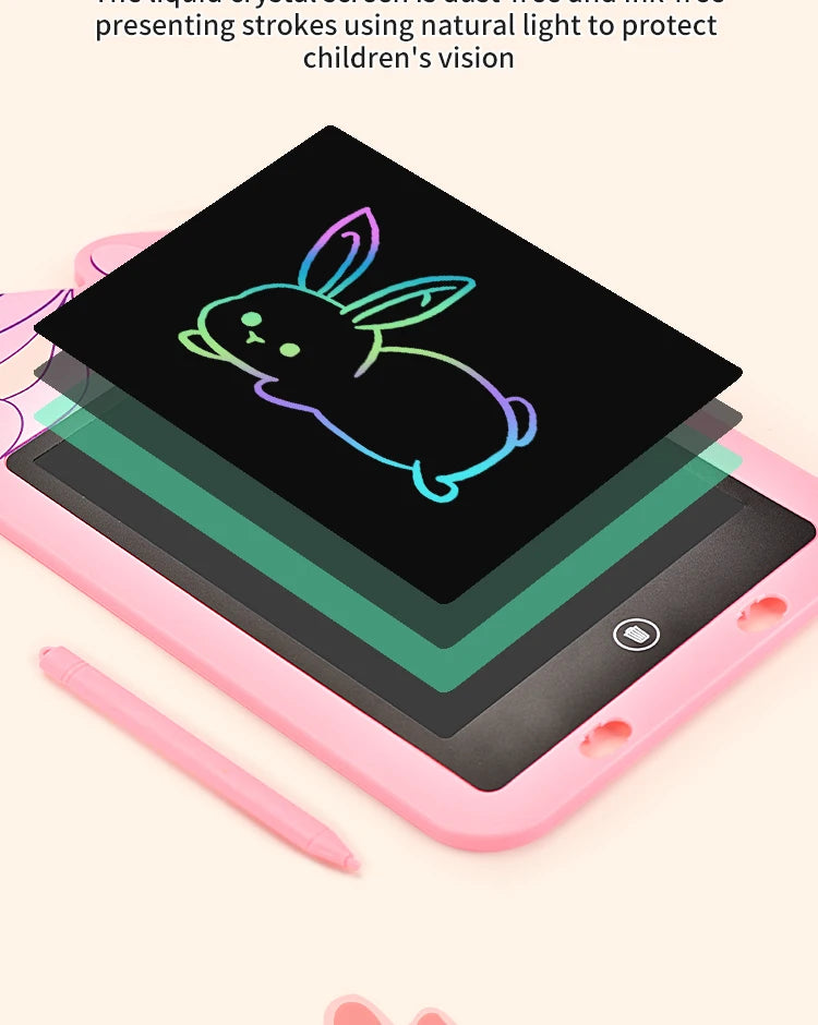 10.8-Inch Unicorn LCD Writing Tablet for Kids