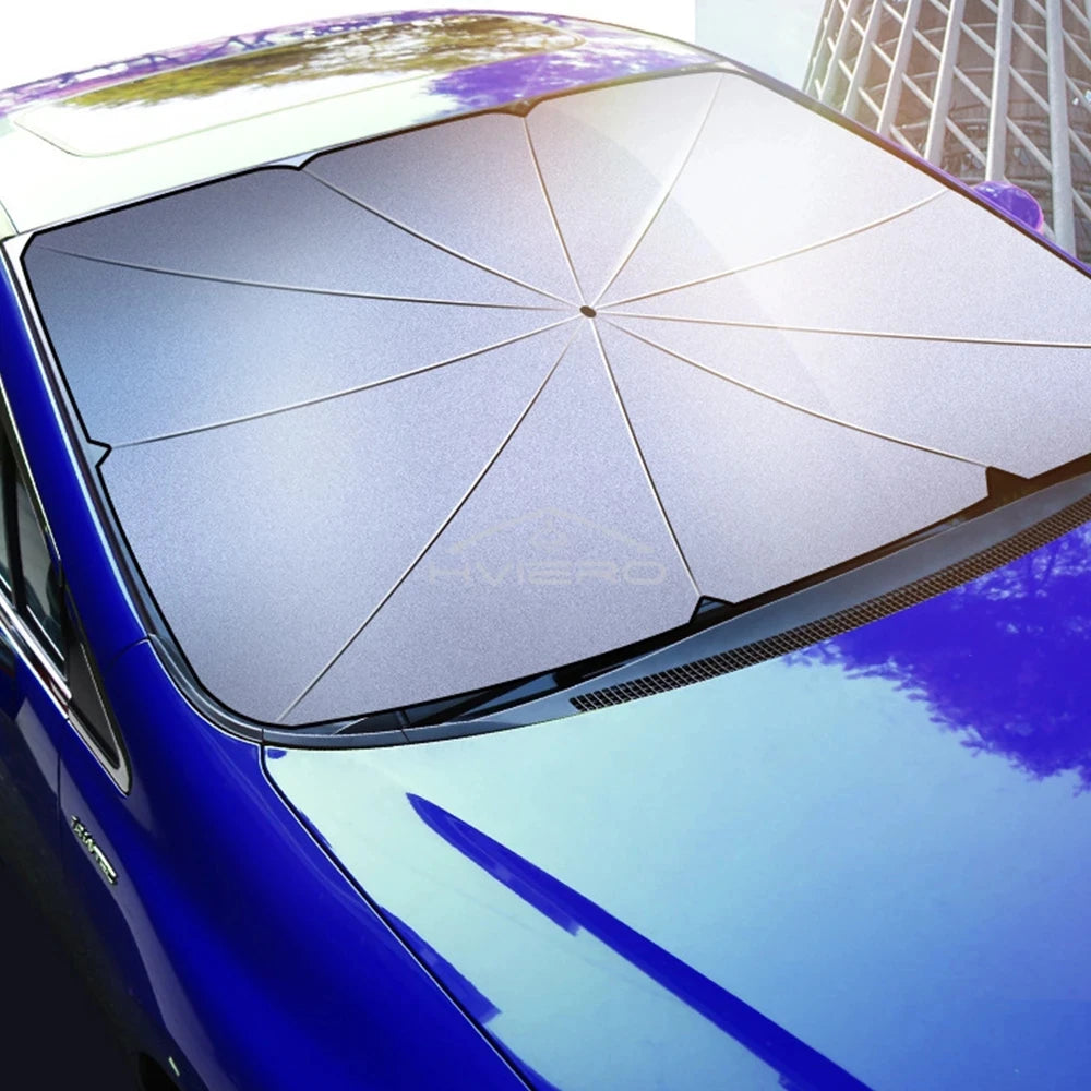 Foldable Car Windshield Sunshade Umbrella with UV Protection