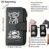 Adorable Highland Cow Long Wallet with Zipper Closure