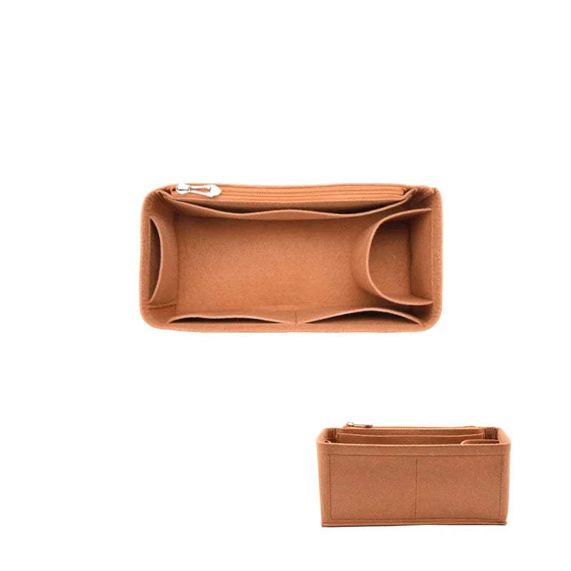 Felt Handbag Organizer Insert with Multi-Pocket Design