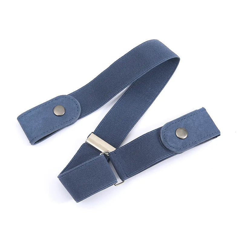 Invisible Elastic Belt for Women – Adjustable No-Buckle Waistband