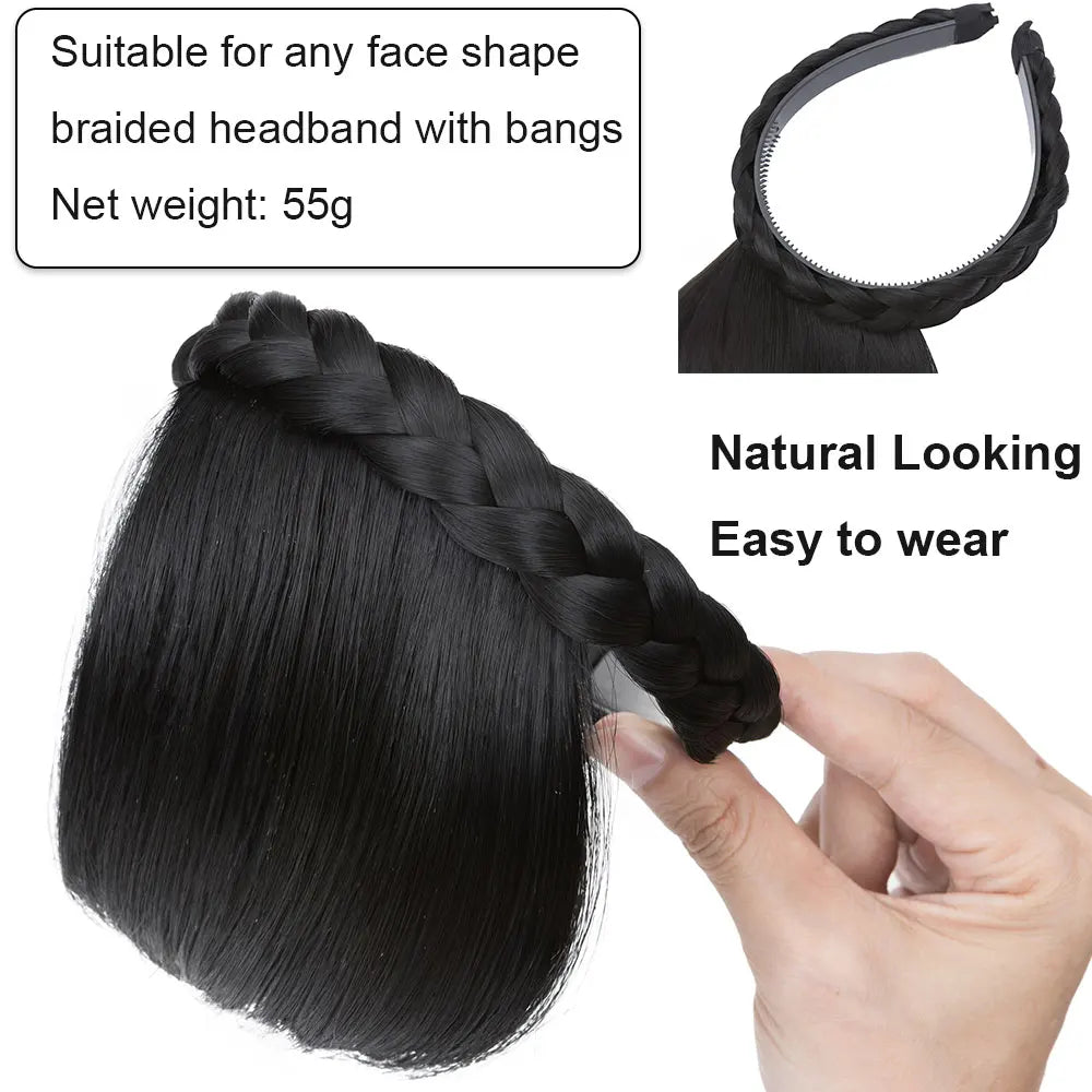 Bandeau Frange Instantanée pour un Look Naturel