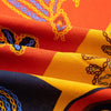 Bohemian Cotton Linen Fabric with Vintage Ethnic Print