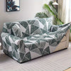 Floral Print Stretch Sofa Cover with Elastic Edge