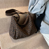Leopardenmuster Canvas Umhängetasche