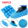 Disposable Non-Slip Waterproof Shoe Covers (100-Pack)