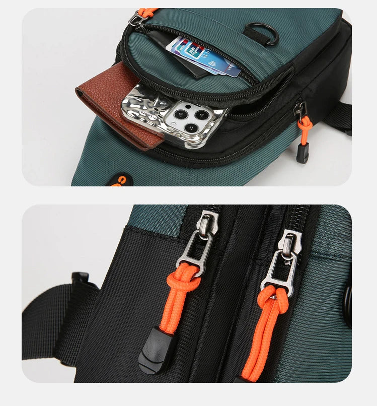 Large Capacity One-Shoulder Crossbody Sling Bag for Daily Commute