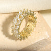 Classic Baguette Cubic Zirconia Ring