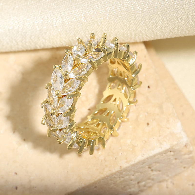 Classic Baguette Cubic Zirconia Ring