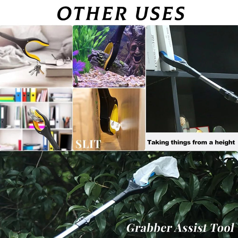 Extra-Long Reacher Grabber Tool with Magnets