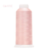 80-Color Polyester Embroidery Thread Set with Large 4000m Spools