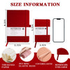 Premium PU Leather Hardcover Notebook with Elastic Closure