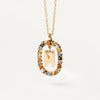 925 Sterling Silver Initial Letter Pendant Necklace