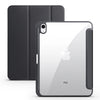 Slim Trifold iPad Case with Clear Acrylic Back and Pen Holder