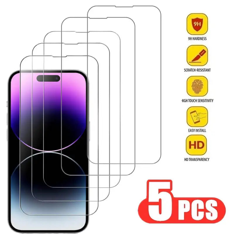 Premium Tempered Glass Screen Protector for iPhone