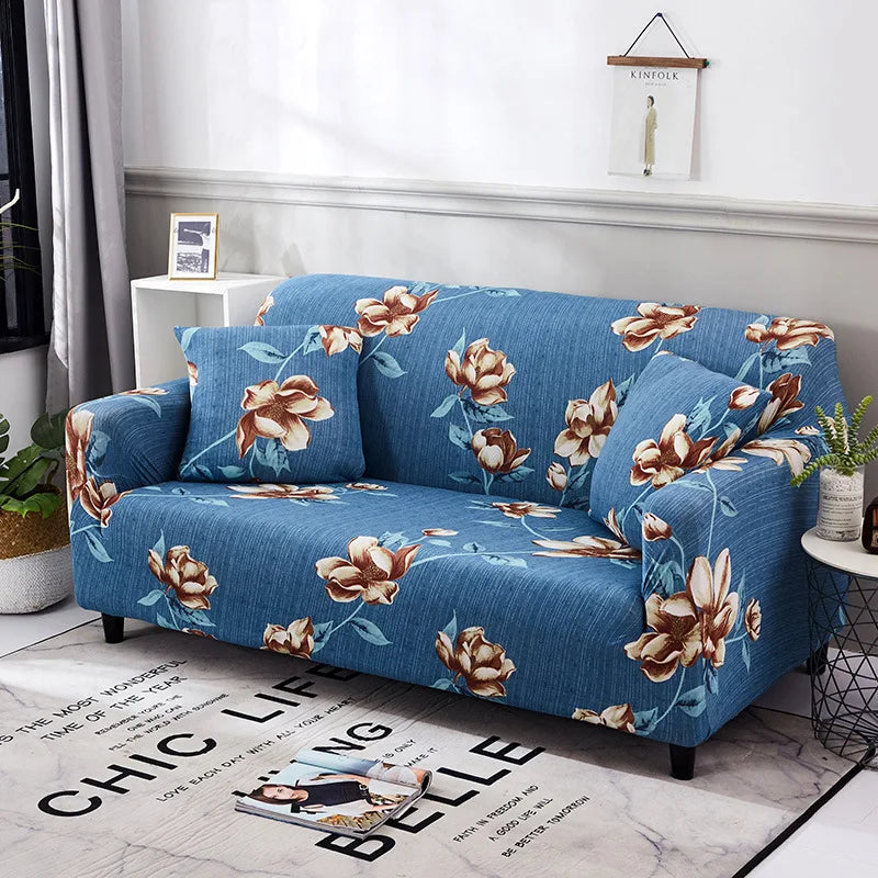Stretch Sofa Cover with Non-Slip Backing