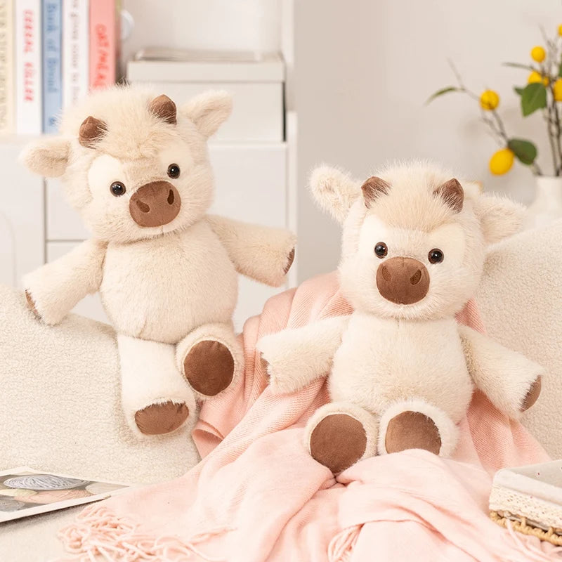 Cute Highland Cow Plush Toy