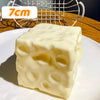 Jumbo Cheese Cube Squishy Fidget Toy