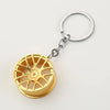 Gearbox Keychain with Turbo Hub and Brake Disc Pendant