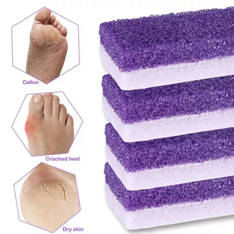 Dual-Sided Pumice Stone for Smooth, Soft Feet