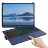 Backlit Keyboard Case with Trackpad & 360° Swivel for iPad