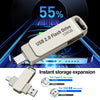 Dual USB-C and USB 3.0 Flash Drive