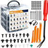 Universal Car Fastener Clip Kit – 100+ Pieces with Remover Tool