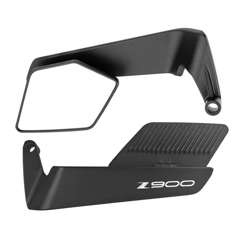 Universal Motorcycle Side Mirrors with Adjustable Winglets