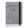 RFID Blocking Leather Card & Passport Holder