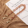 Acrylic Resin Chain Bag Strap for Purses and Crossbody Bags