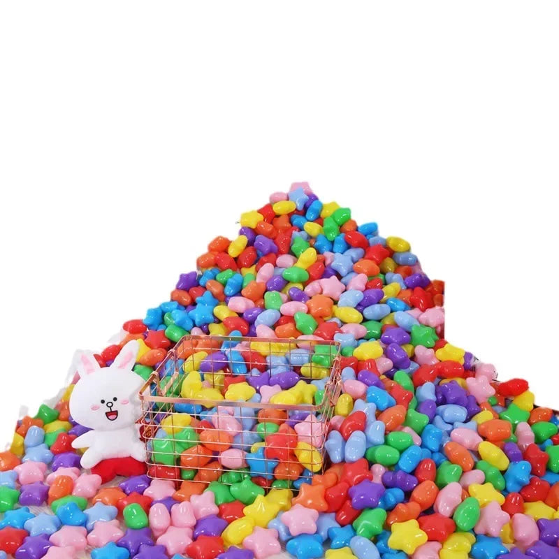 Star-Shaped Ball Pit Balls – Safe, Crush-Proof Play Balls for Toddlers