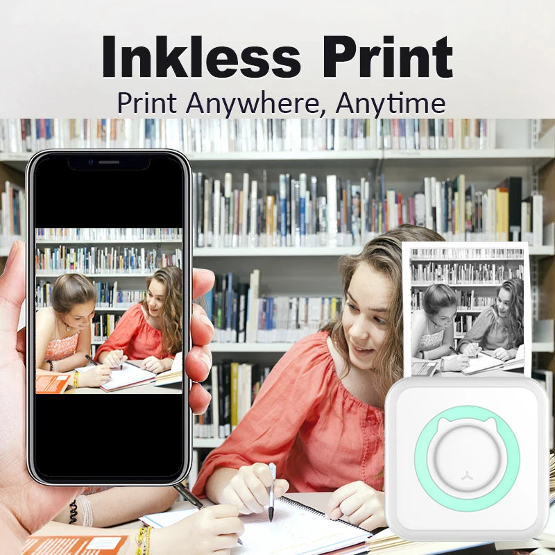 Portable Bluetooth Thermal Pocket Printer