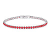 Elegante Tennisarmband mit Zirkonia