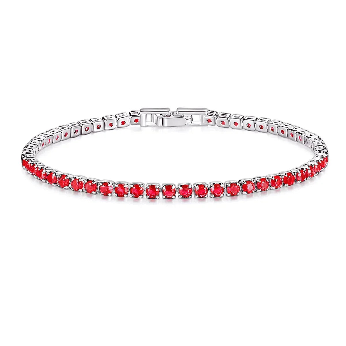 Elegante Tennisarmband mit Zirkonia