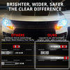 LED Headlight Bulbs – 6500K Cool White, Plug-and-Play Upgrade (H7/H11/9005/9006)