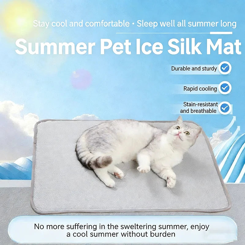 Ice Silk Pet Cooling Mat