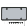 Durable License Plate Frame with Screw Cap Kit