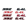Metal 3D Car Emblem Badge for Dodge Charger & Challenger