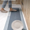 Diatomite Quick-Dry Kitchen Mat with Non-Slip Latex Backing