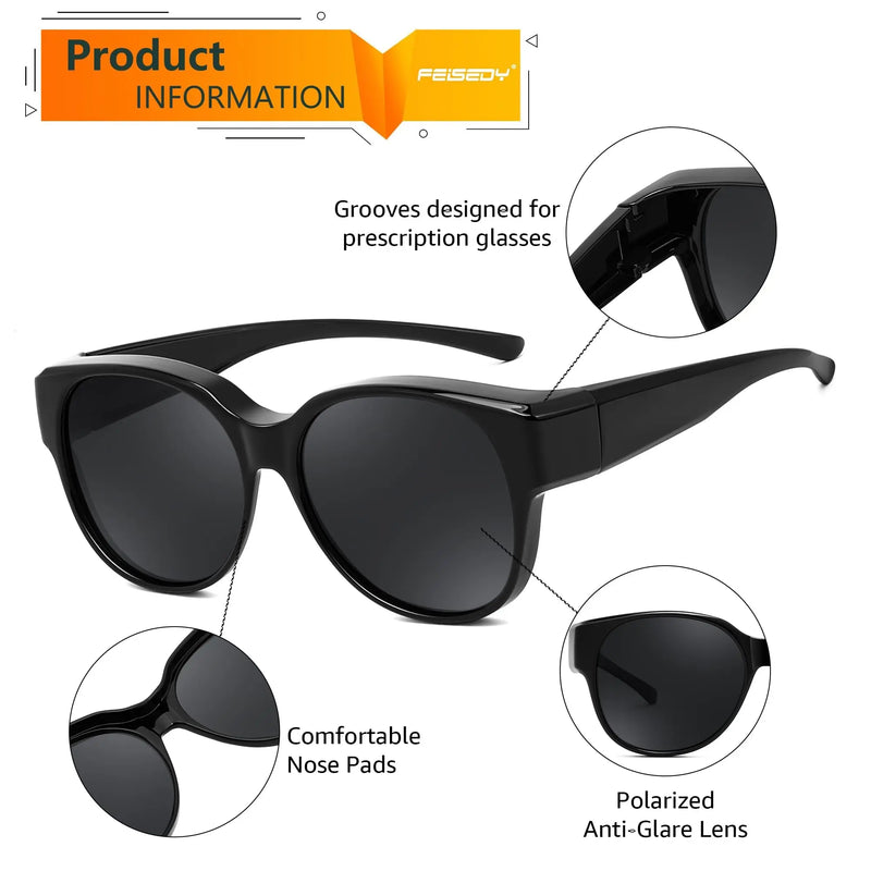 Polarized Fit-Over Sunglasses