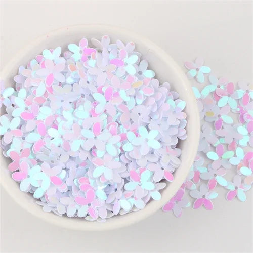 10mm Flower Sequin Craft Embellishments