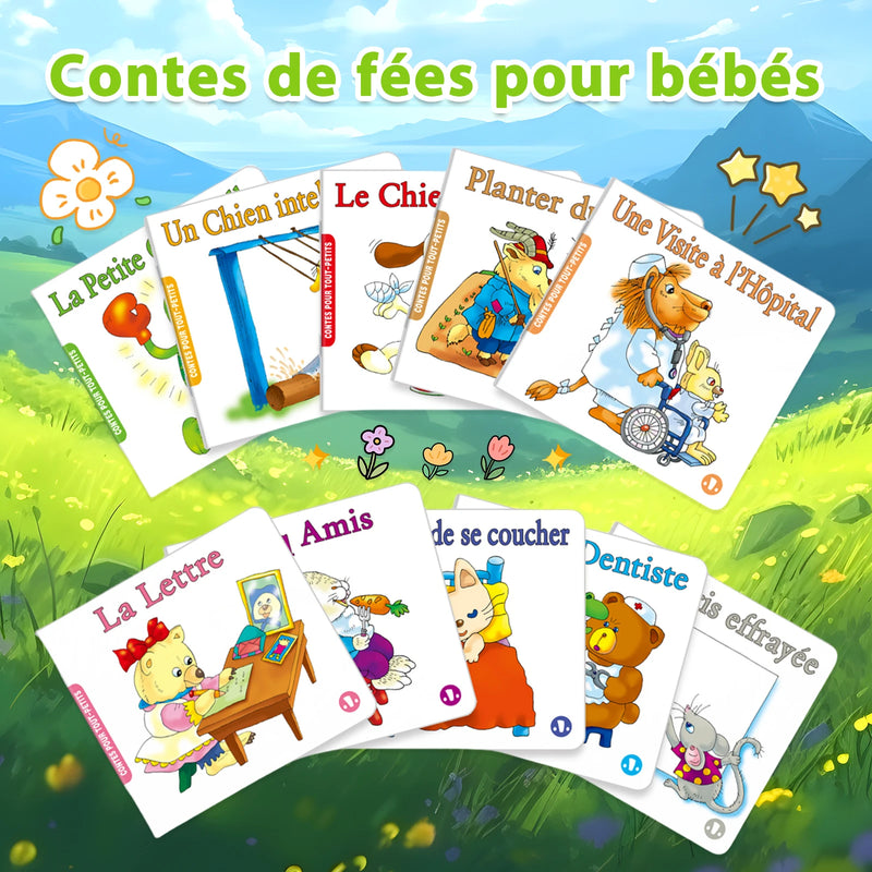Mis Primeros Libros: Set de Libros Cognitivos en Francés para Niños