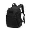 Black Thuram 38L tactical backpack with MOLLE system for hiking and travel