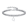 Personalisierte Initial-Kettenarmband