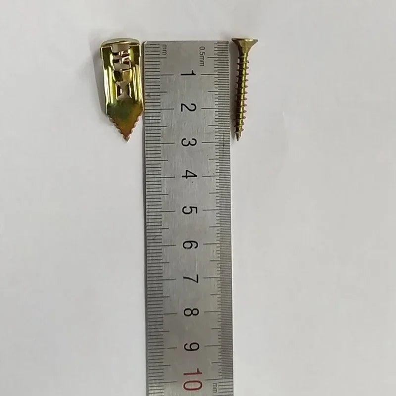 Self-Drilling Drywall Anchors with Screws (50 or 100 Pack)