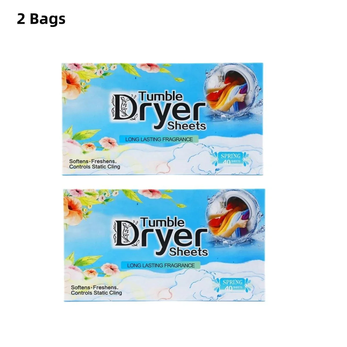 Lavender Plant-Based Dryer Sheets – 40 Count