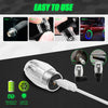 Motion-Activated LED Tire Valve Caps