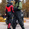 Men's Waterproof Motorcycle Rain Suit with Breathable Fabric